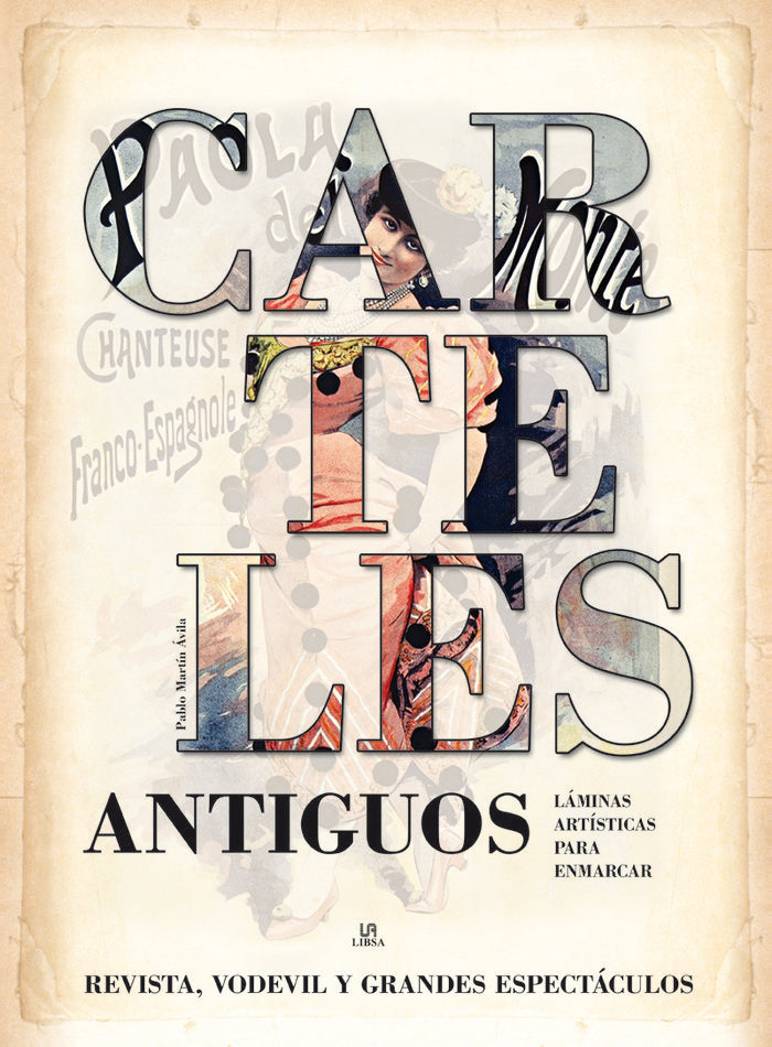 Carteles Antiguos, de Martín Avila | portada del libro