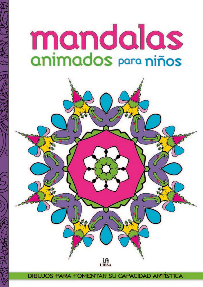 Mandalas Animados para Niños, de AA.VV. | portada del libro