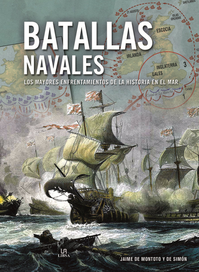 Batallas Navales, de de Montoto y de Simón | portada del libro