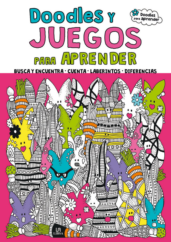 Doodles y Juegos para Aprender, de Equipo Editorial | portada del libro
