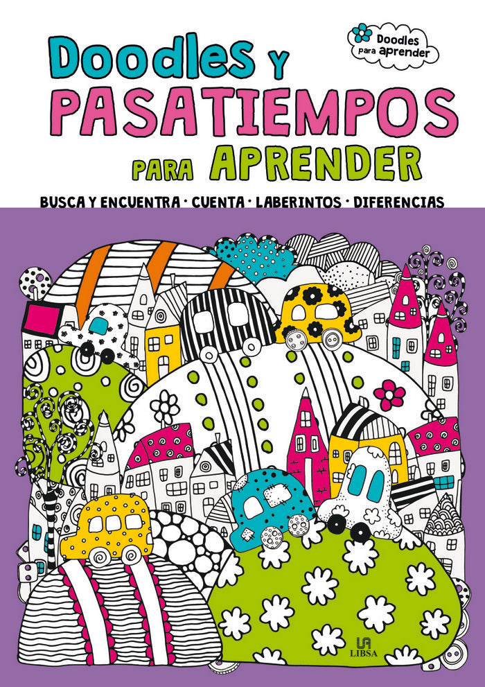 Doodles y Pasatiempos para Aprender, de Equipo Editorial | portada del libro