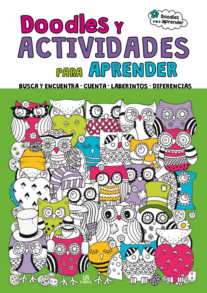 Doodles y Actividades para Aprender, de Equipo Editorial | portada del libro