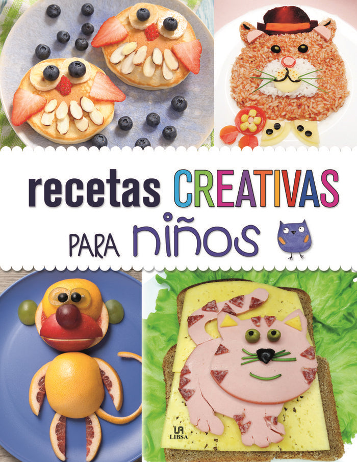 Recetas Creativas para Niños, de Equipo Editorial | portada del libro