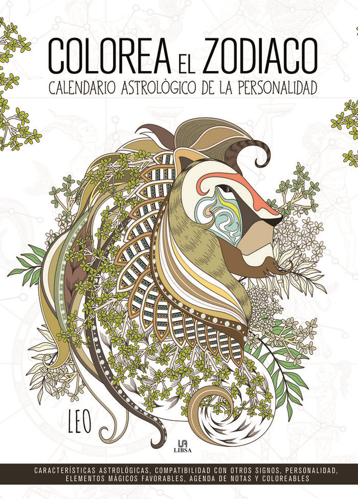 Colorea el Zodiaco, de Equipo Editorial | portada del libro