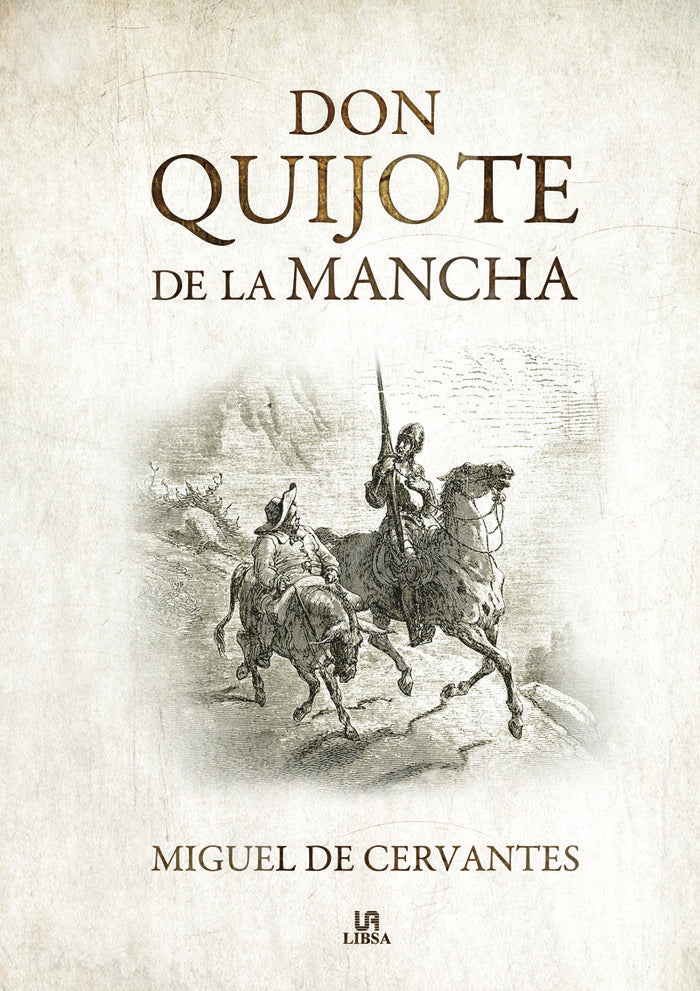 Don Quijote de la Mancha, de de Cervantes Saavedra, Miguel | portada del libro