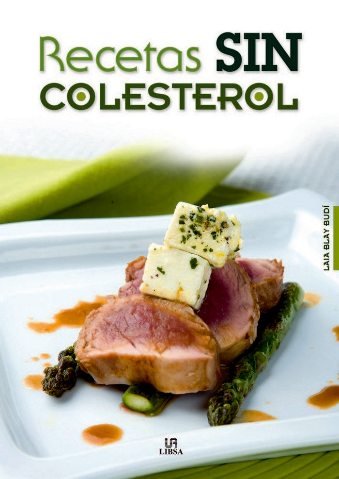 Recetas Sin Colesterol, de Blay Budi | portada del libro