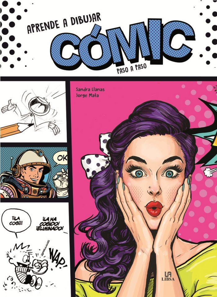 Aprende a Dibujar Cómic Paso a Paso, de Ramírez Llanas | portada del libro