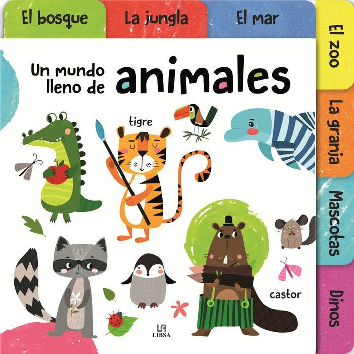 Un Mundo Lleno de Animales, de Equipo Editorial | portada del libro
