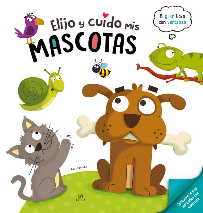 Elijo y Cuido mis Mascotas, de Nieto Martínez, Carla | portada del libro
