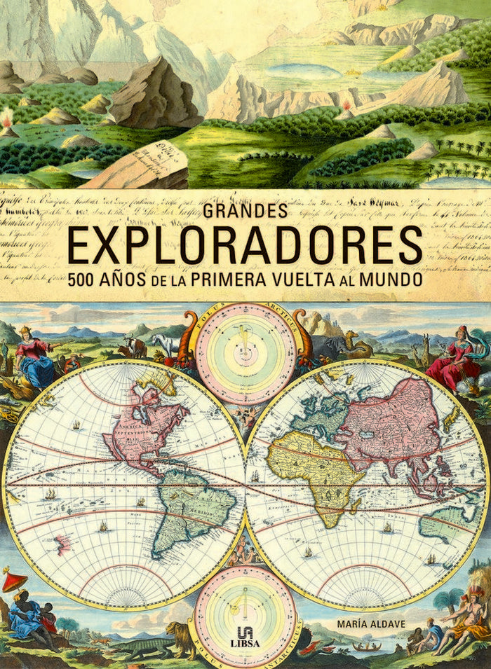 Grandes Exploradores, de Aldave Villanueva, María | portada del libro