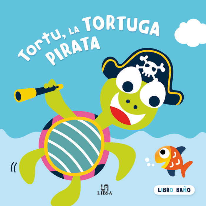 Tortu, la Tortuga Pirata, de Equipo Editorial | portada del libro