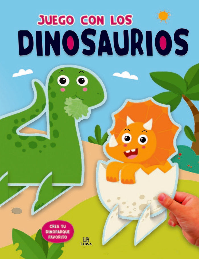 Juego con los Dinosaurios, de Equipo Editorial | portada del libro