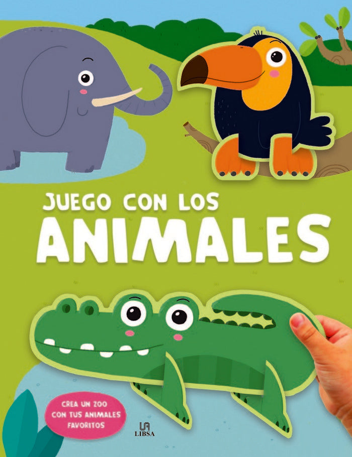 Juego con los Animales, de Equipo Editorial | portada del libro