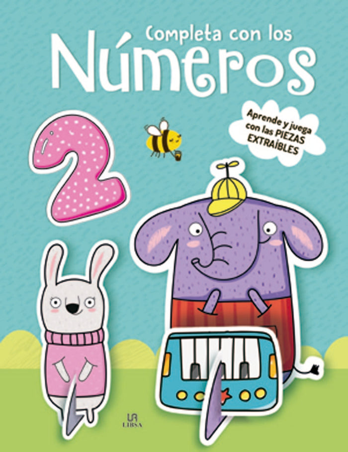 Completa con los Números, de Equipo Editorial | portada del libro