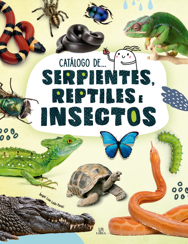 Serpientes, Reptiles e Insectos, de León Panal | portada del libro