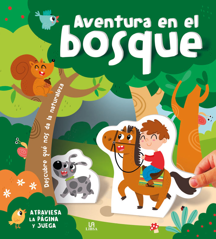 AVENTURA EN EL BOSQUE, de EQUIPO EDITORIAL | portada del libro