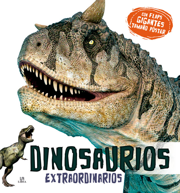 Dinosaurios Extraordinarios, de Equipo Editorial | portada del libro