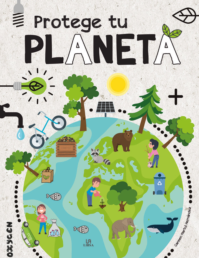 PROTEGE TU PLANETA, de MARTUL HERNANDEZ, CARMEN | portada del libro