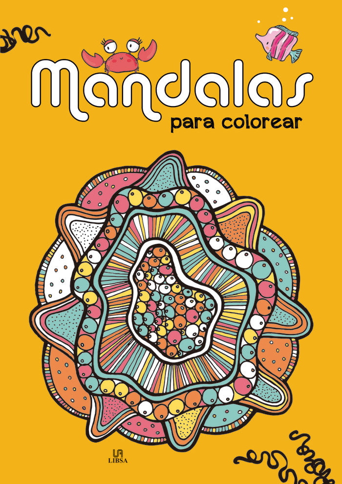 Mandalas para colorear, de Equipo Editorial | portada del libro