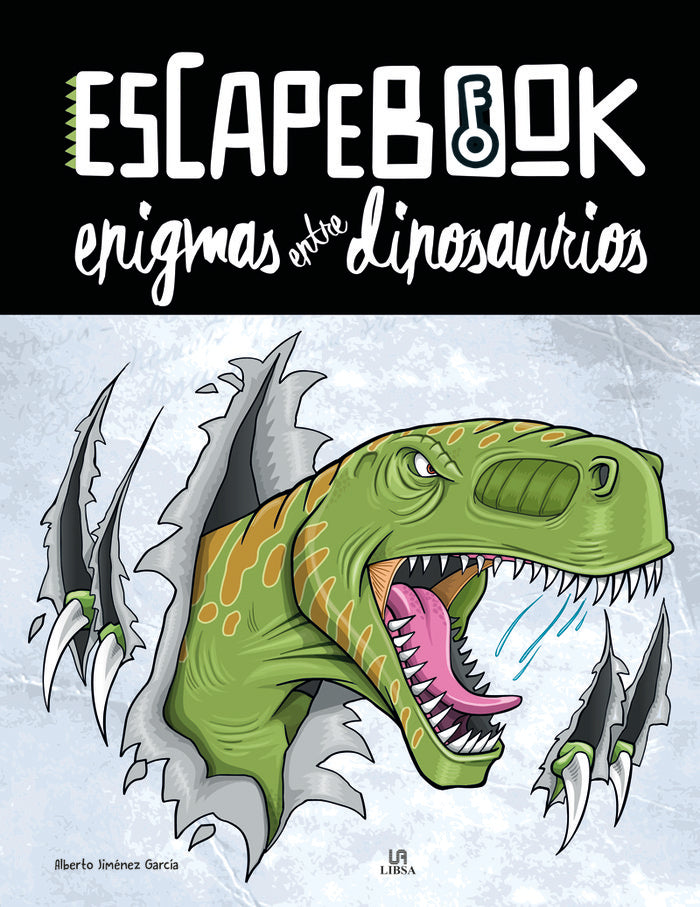 ENIGMAS ENTRE DINOSAURIOS, de JIMENEZ GARCIA, ALBERTO | portada del libro