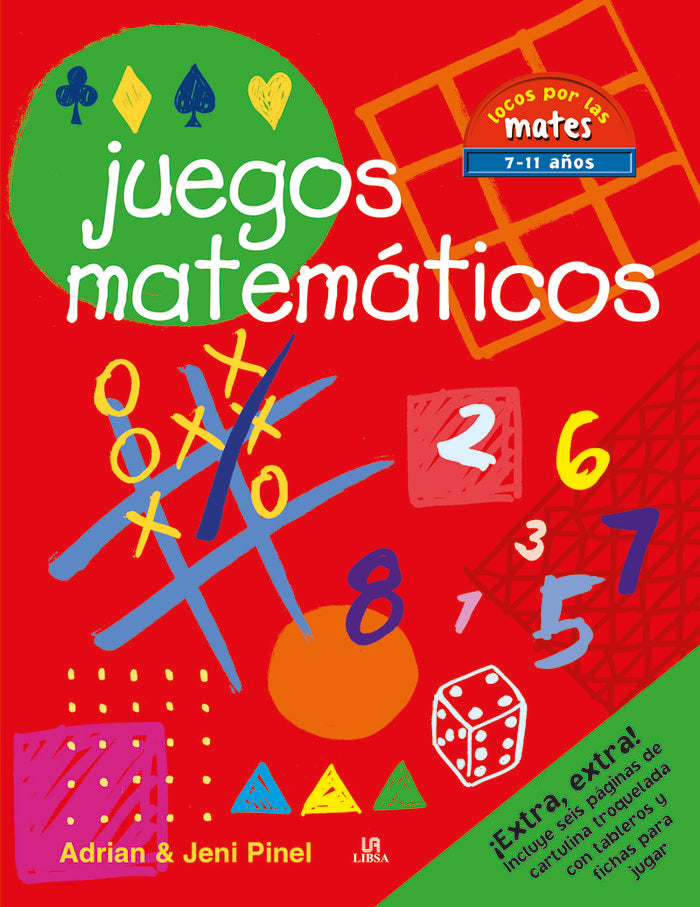 JUEGOS MATEMATICOS, de PINEL, ADRIAN | portada del libro