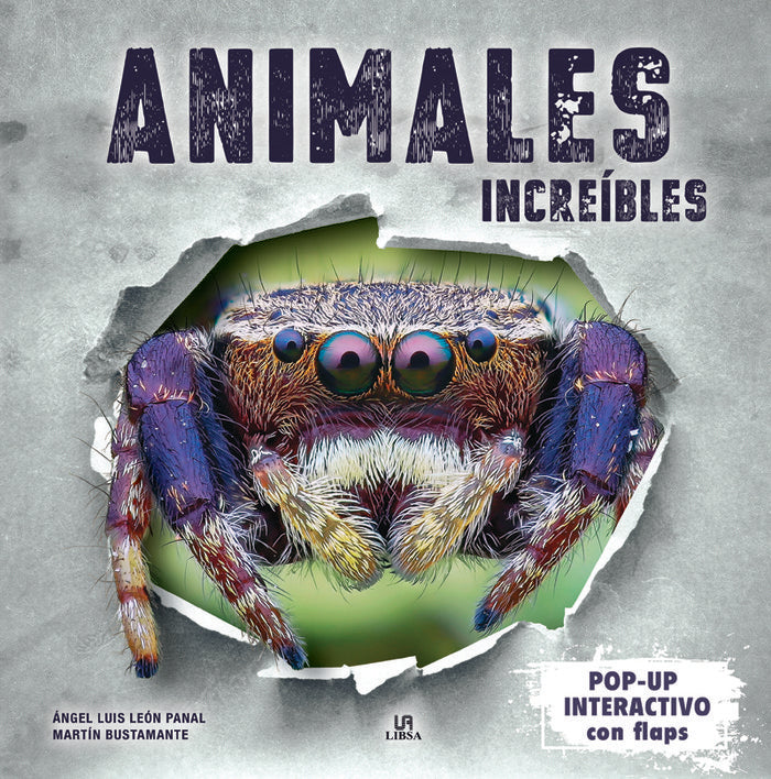 ANIMALES INCREIBLES, de LEON PANAL, ANGEL LUIS | portada del libro