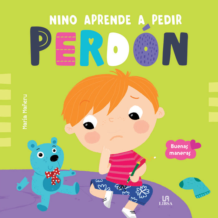 NINO APRENDE A PEDIR PERDON, de EQUIPO EDITORIAL | portada del libro
