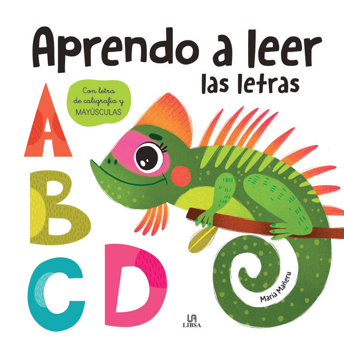 APRENDO A LEER LAS LETRAS, de MAÑERU CAMARA, MARIA | portada del libro