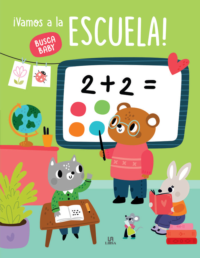 ¡VAMOS A LA ESCUELA!, de EQUIPO EDITORIAL | portada del libro