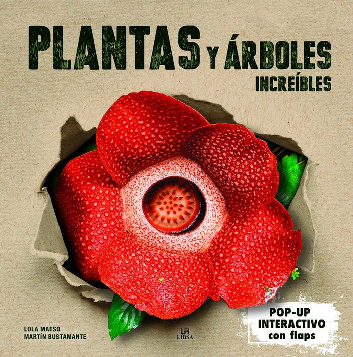PLANTAS Y ARBOLES INCREIBLES, de MAESO FERNANDEZ, MARIA DOLORES | portada del libro