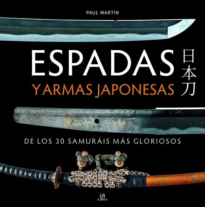Espadas y armas japonesas, de PAUL MARTIN | portada del libro