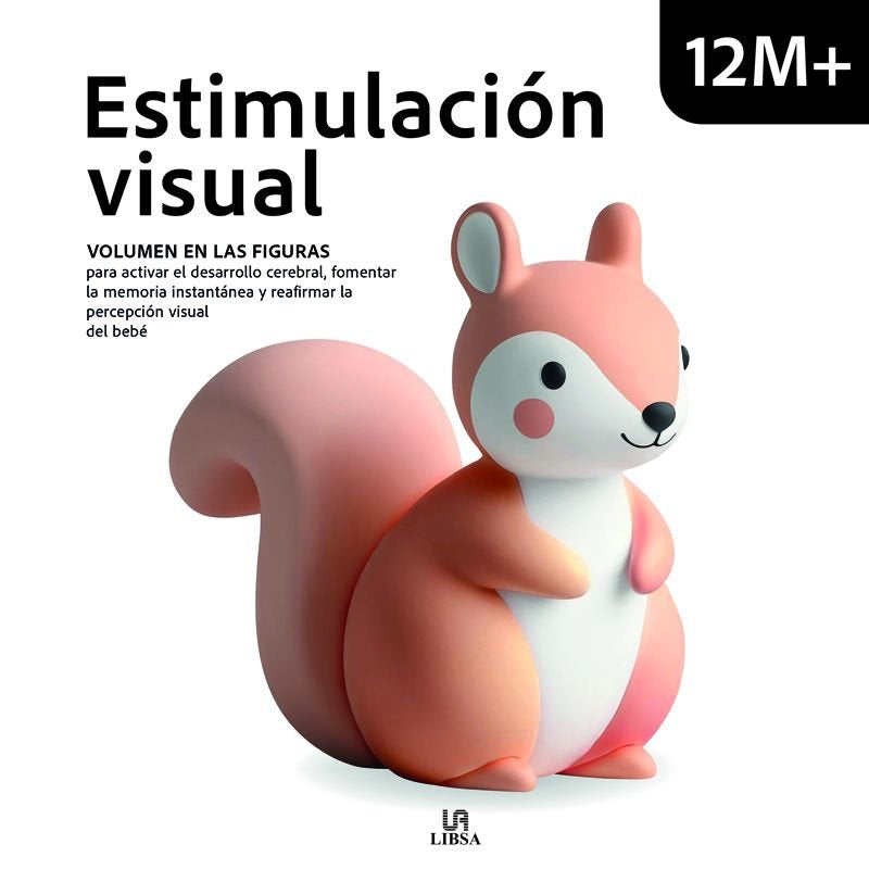 ESTIMULACION VISUAL 12M+, de QUICIOS ABERGEL | portada del libro