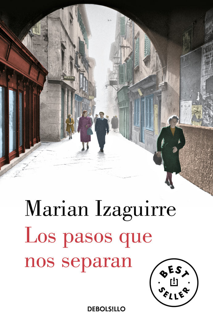 Los pasos que nos separan, de Izaguirre, Marian | portada del libro