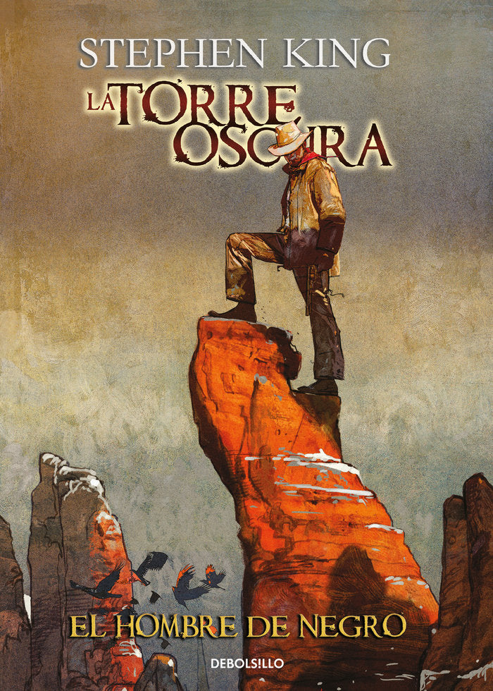 El hombre de negro (La Torre Oscura [cómic] 10), de King, Stephen | portada del libro