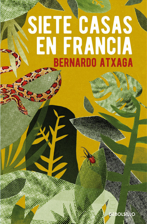 Siete casas en Francia, de Atxaga, Bernardo | portada del libro