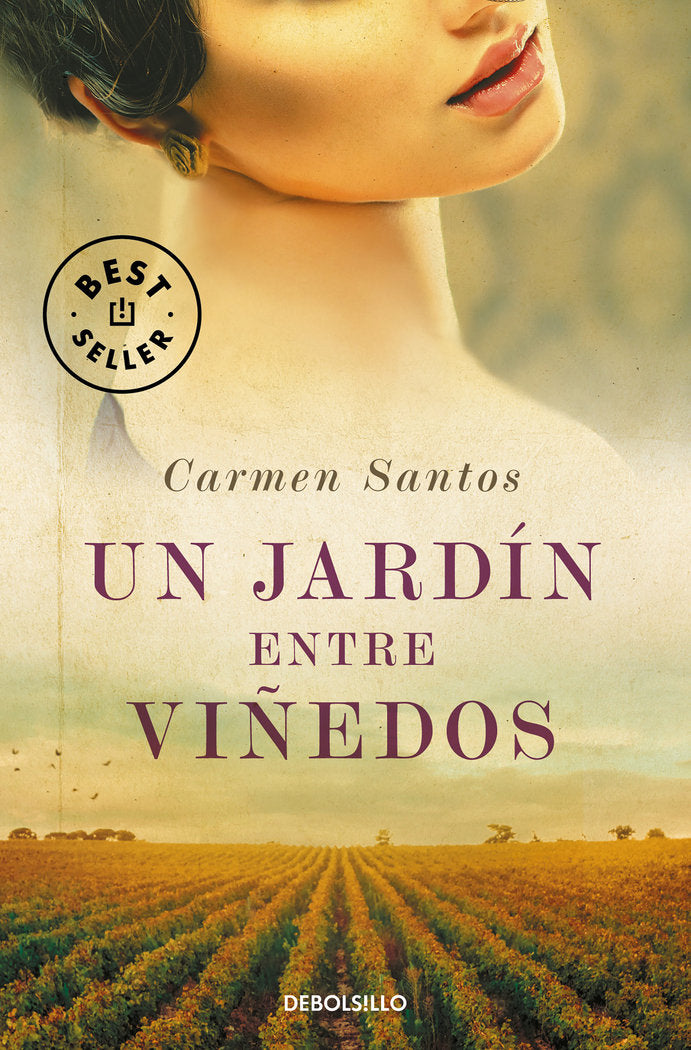 Un jardín entre viñedos, de Santos, Carmen | portada del libro