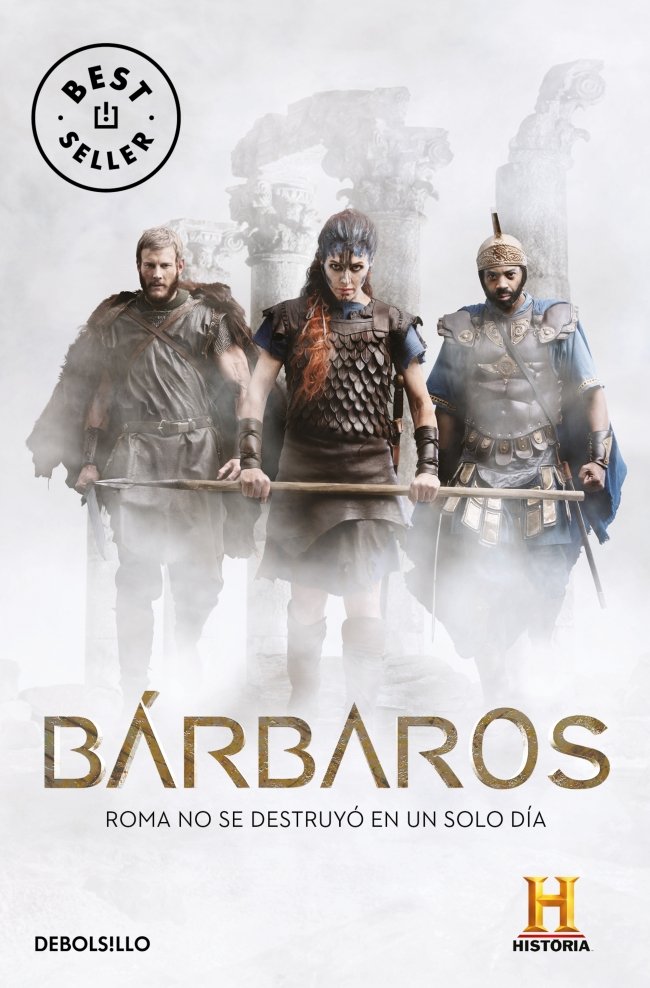Bárbaros, de Canal Historia, | portada del libro