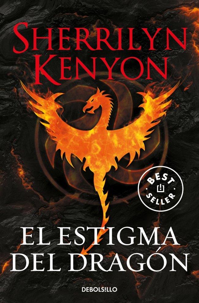 El estigma del dragón (Cazadores Oscuros 25), de Kenyon, Sherrilyn | portada del libro