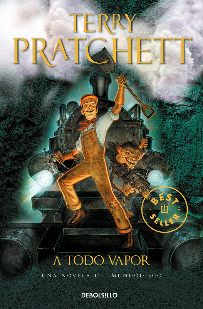 A Todo Vapor (Mundodisco 40), de Pratchett, Terry | portada del libro