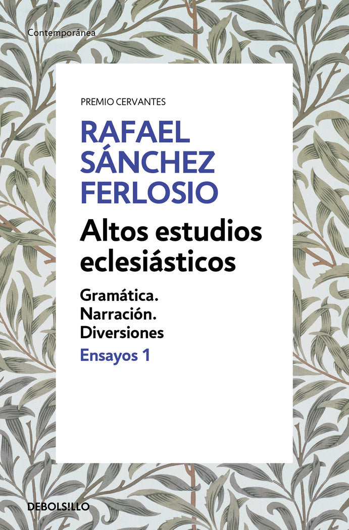 Altos Estudios Eclesiásticos (Ensayos 1), de Sánchez Ferlosio, Rafael | portada del libro