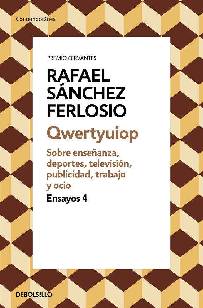 Qwertyuiop (Ensayos 4), de Sánchez Ferlosio, Rafael | portada del libro