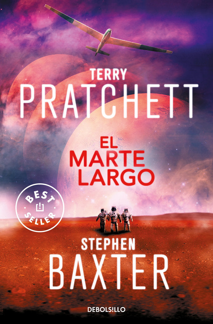 El Marte Largo (La Tierra Larga 3), de Pratchett, Terry | portada del libro