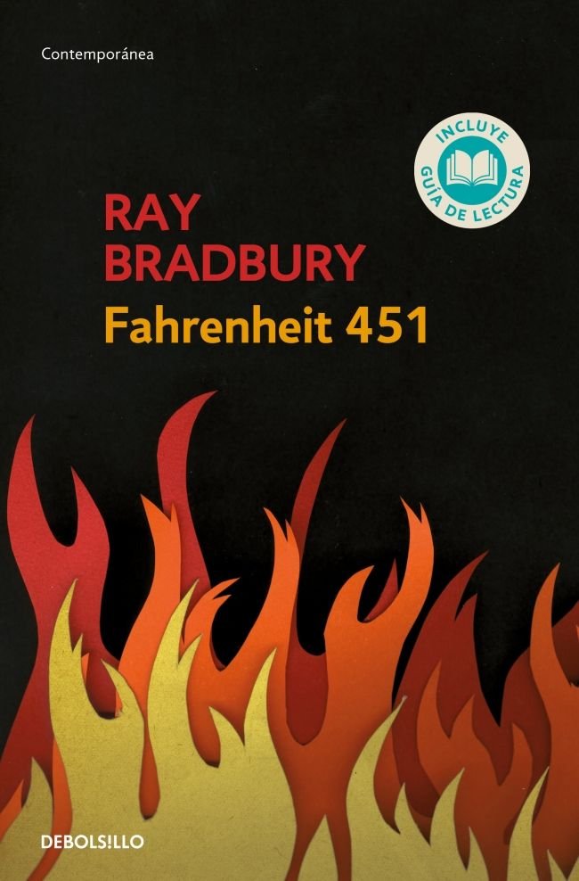 Fahrenheit 451 (edición escolar) | portada del libro