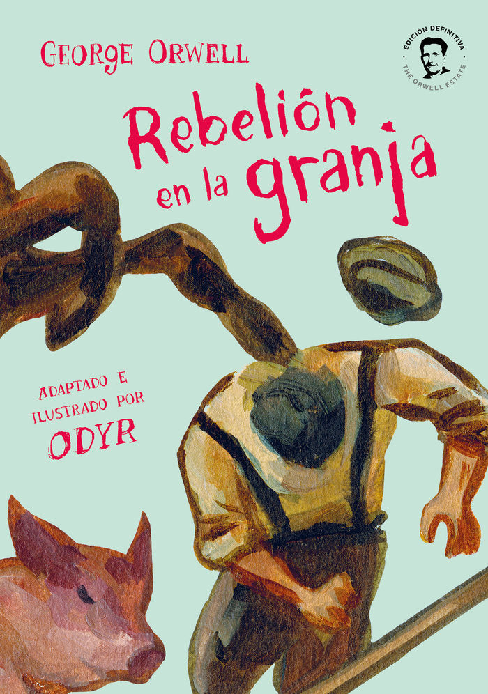 Rebelión en la granja (la novela gráfica), de Orwell, George | portada del libro