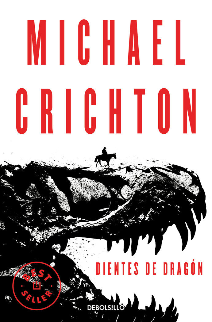 Dientes de dragón, de Crichton | portada del libro