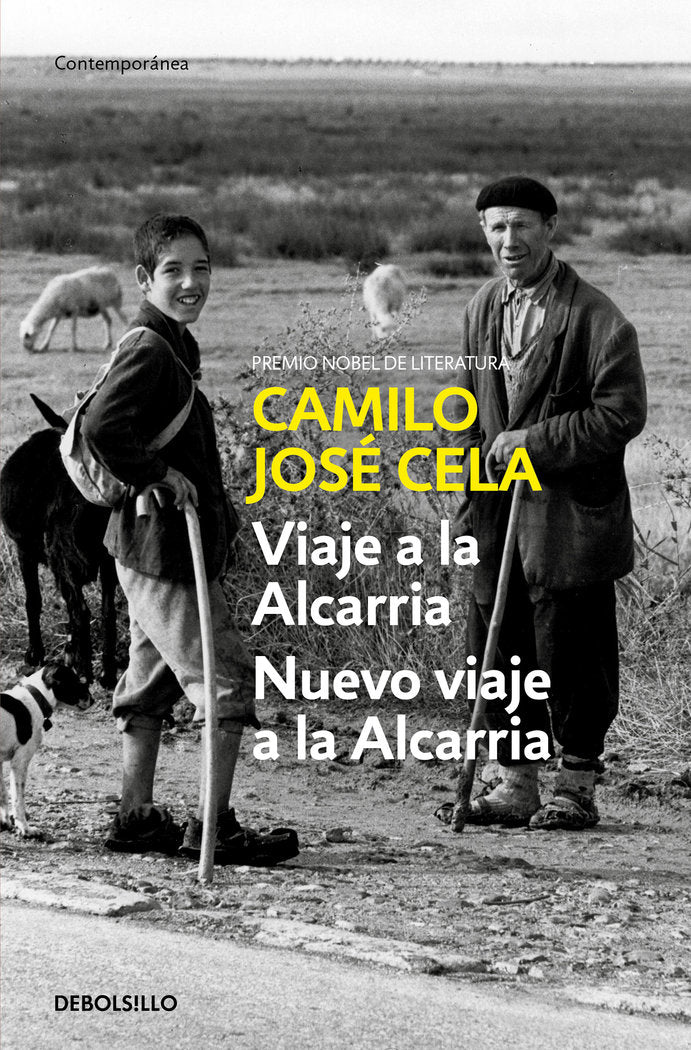 Viaje a la Alcarria seguido de Nuevo viaje a La Alcarria, de Cela, Camilo José | portada del libro