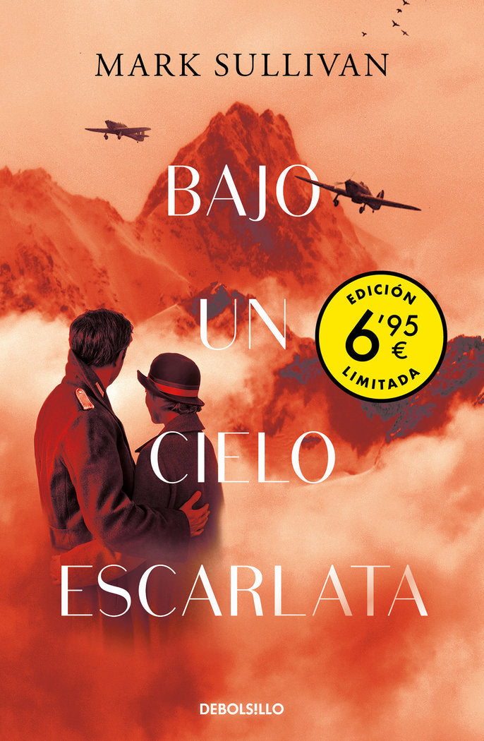 Bajo un cielo escarlata, de Sullivan | portada del libro