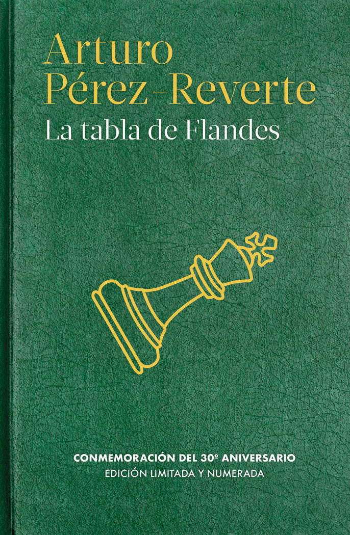 La tabla de Flandes, de Pérez-Reverte | portada del libro