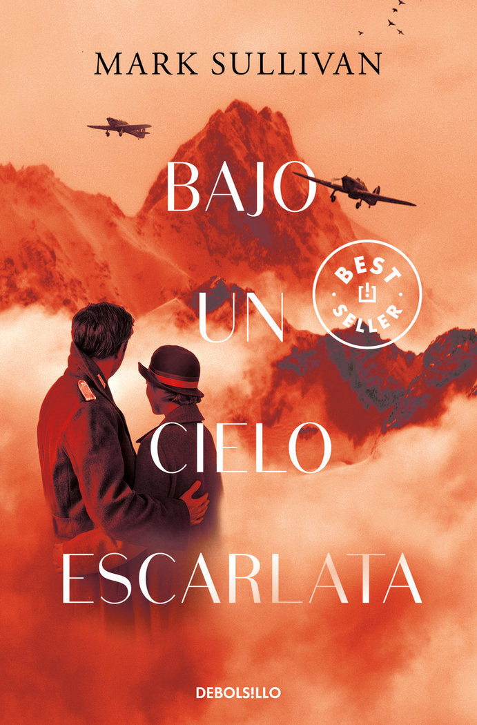 Bajo un cielo escarlata, de Sullivan, Mark T. | portada del libro
