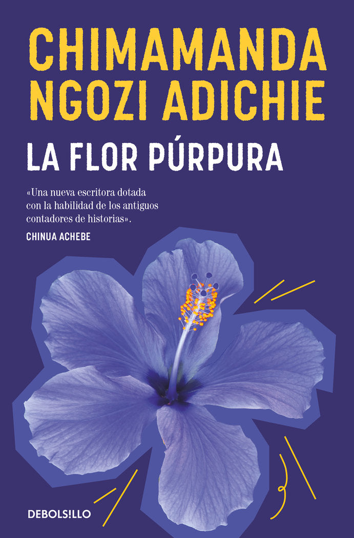 LA FLOR PURPURA, de CHIMAMANDA NGOZI ADICHIE | portada del libro